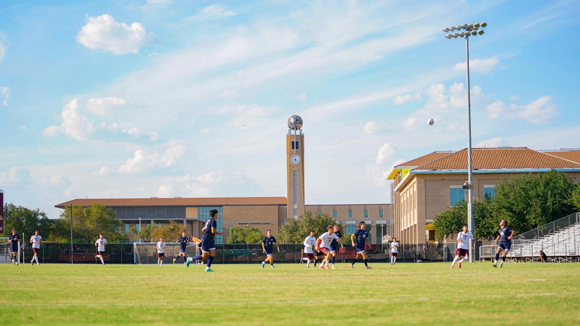 Campus USA Texas Fussballsplatz