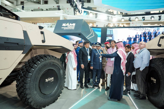 From a Visit to the Saudi pavilion during the World Defence Show Riyadh