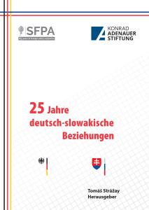 25 Jahre deutsch-slowakische Beziehungen (Umschlag)