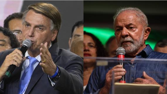 Jair Bolsonaro und Luiz Inacio Lula da Silva