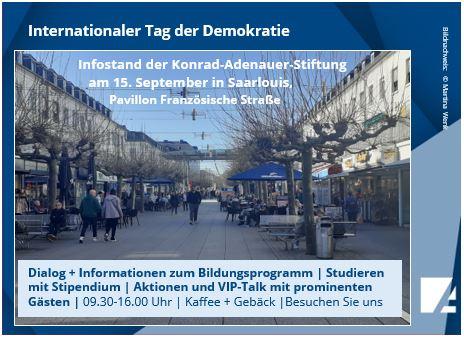 Foto Tag der Demokratie Saarlouis