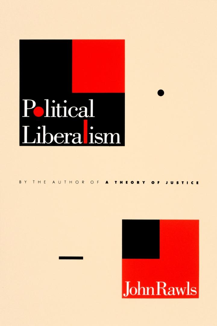 Erstausgabe von "Political Liberalism" von John Rawls.