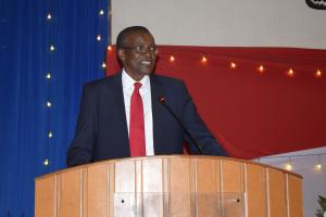 Chief Justice Maraga making his remarks