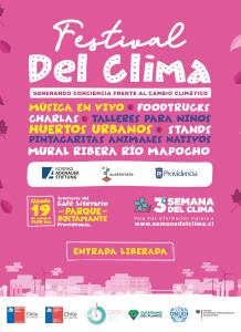 Afiche Festival del Clima
