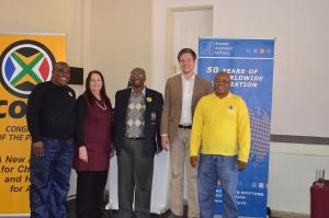 Workshop für Mitglieder des Congress of the People (COPE), Bloemfontein, 25.-26.05.2013.