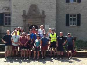 Gruppenfoto bei der Fahrradexkursion durch das Ruhrgebiet