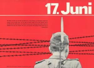 Volksaufstand am 17.Juni 1953, CDU-Wandzeitung