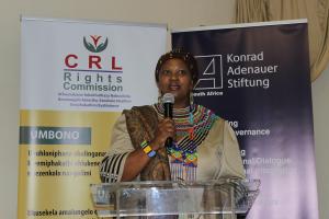 Nkosikasi ND Mhlauli - Deputy Chairperson of the National House of Traditional Leaders