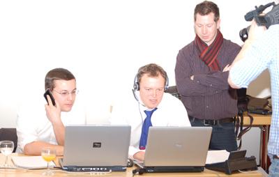 Roland Theis und Mario Voigt