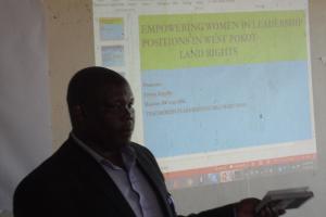 Facilitator Mr Powon Kapello, County Transition Coordinator (CTC) Transition Authority Kenya