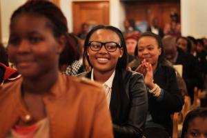 Students at the KAS-SAIIA Careers Evening at Wits.