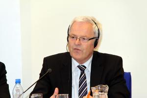 Dr. Hermann Kues, Parlamentarischer Staatssekretär im Bundesfamilienministerium, Warschau 29. März 2011