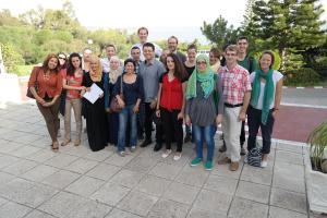 Les participants à l'Académie Tuniso-Allemande des Jeunes Journalistes