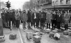 Demonstration der 68er Bewegung